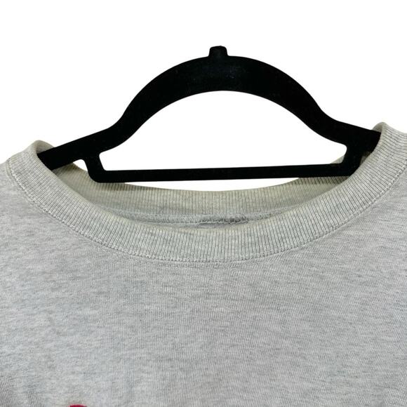 Vintage embroidered Wisconsin Badgers from fruit of the loom Sweatshirt sz Large - Picture 8 of 12